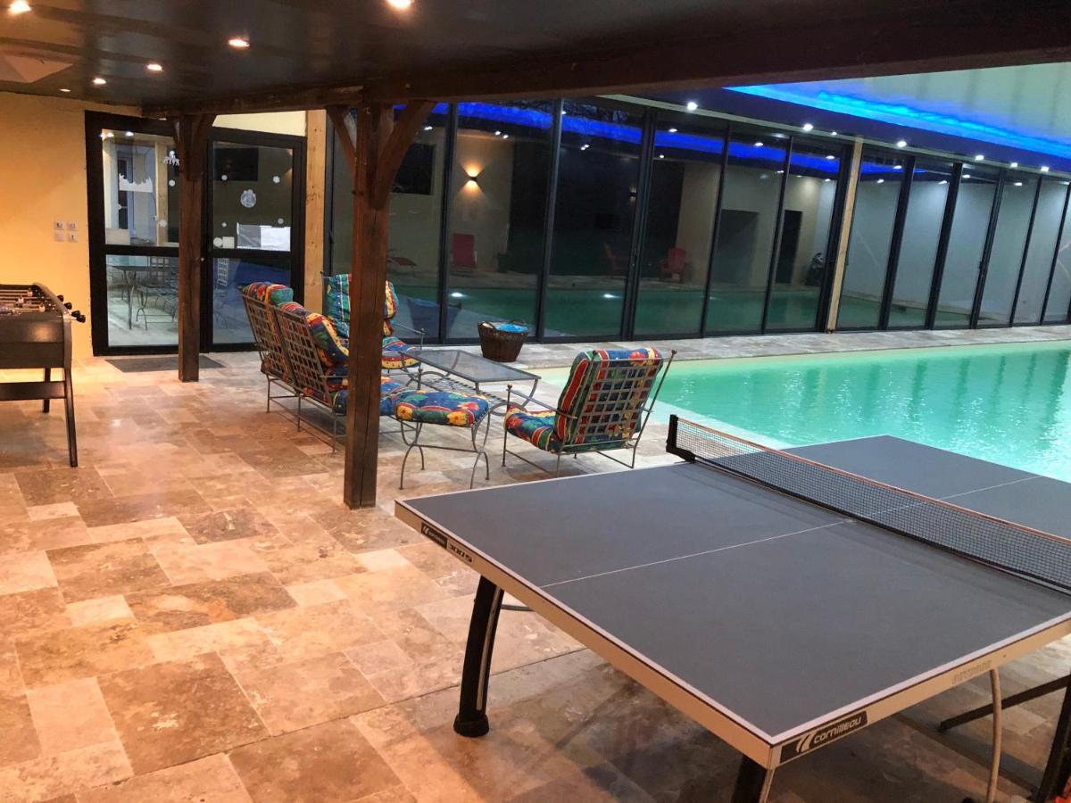 Cottage Piscine Interieure31Degres Zoo La Fleche24H Du Mans Clermont-Creans المظهر الخارجي الصورة