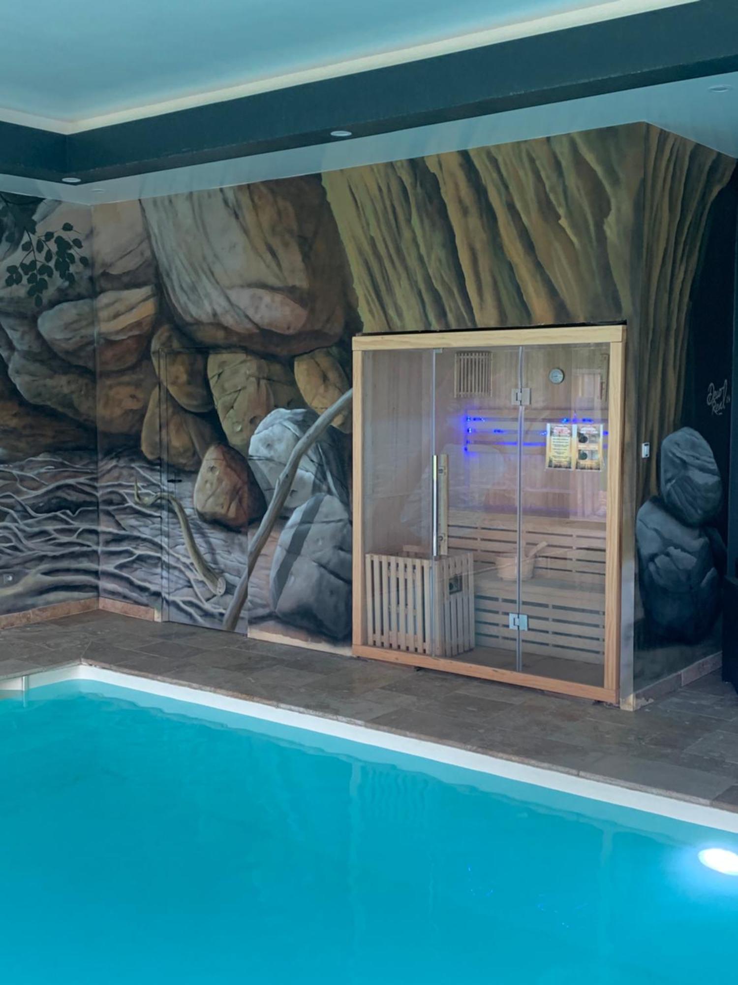 Cottage Piscine Interieure31Degres Zoo La Fleche24H Du Mans Clermont-Creans المظهر الخارجي الصورة