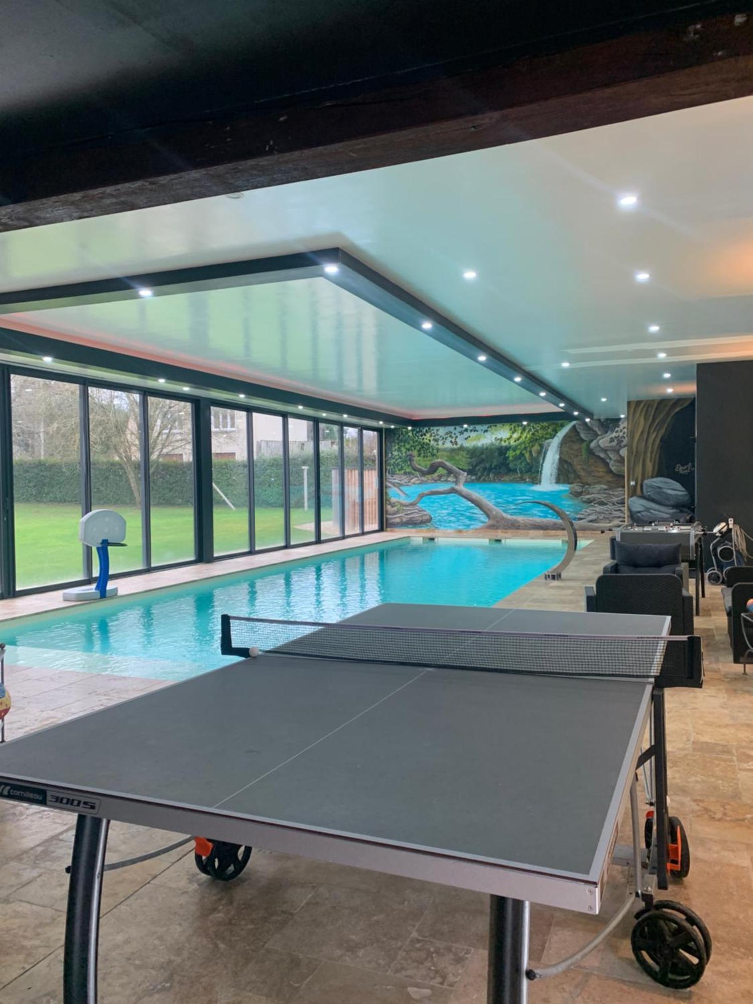 Cottage Piscine Interieure31Degres Zoo La Fleche24H Du Mans Clermont-Creans المظهر الخارجي الصورة